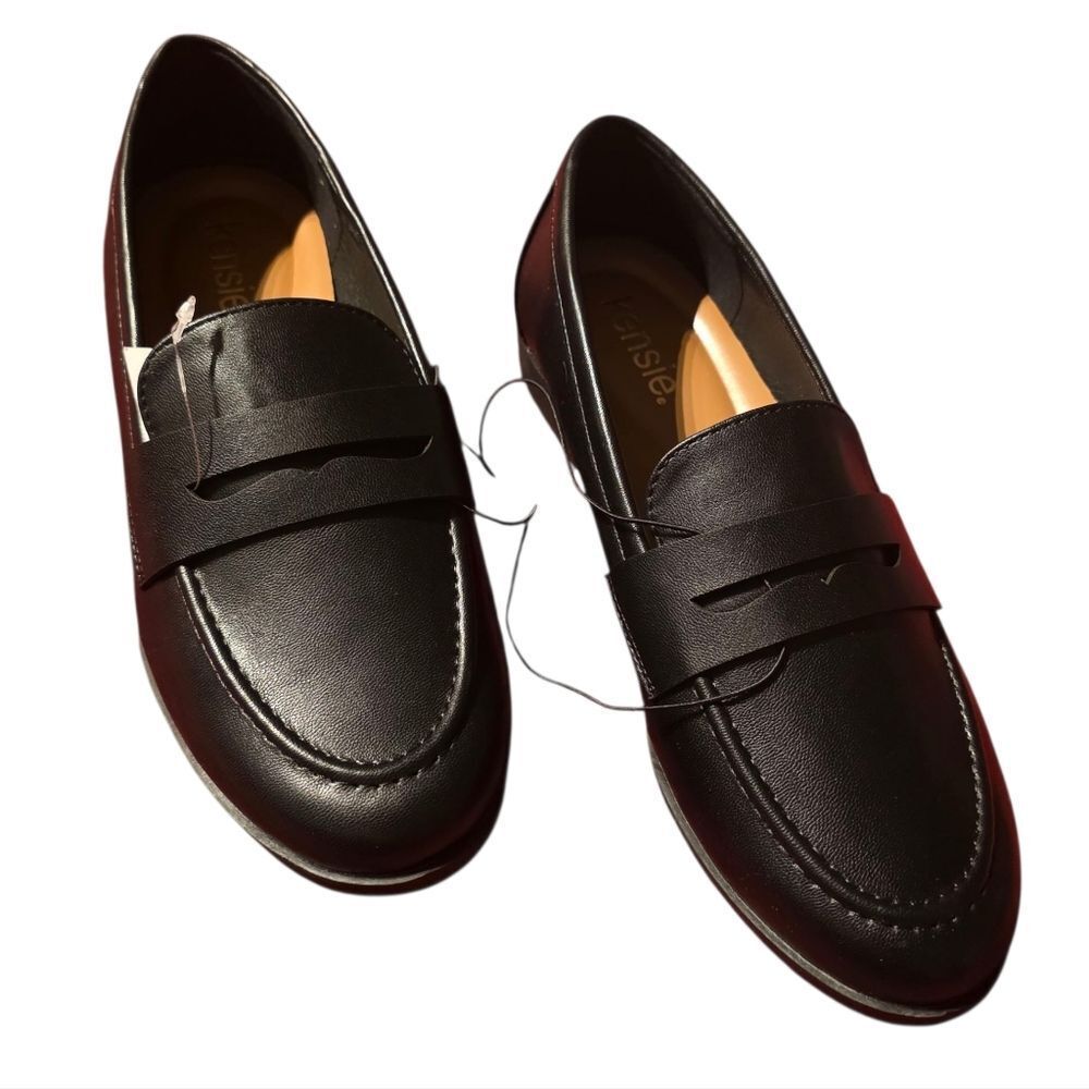 Kensie Classic Black Loafers